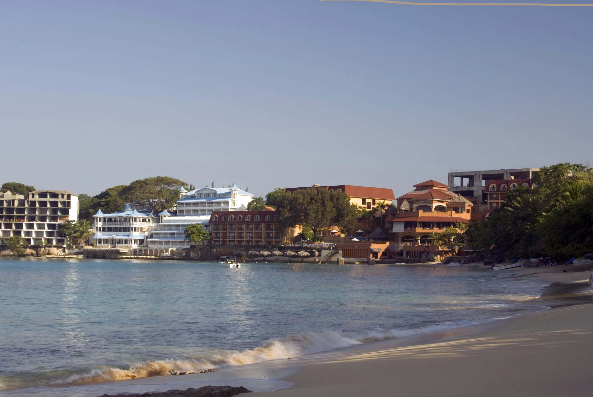 Sosúa Bay in the Dominican Republic