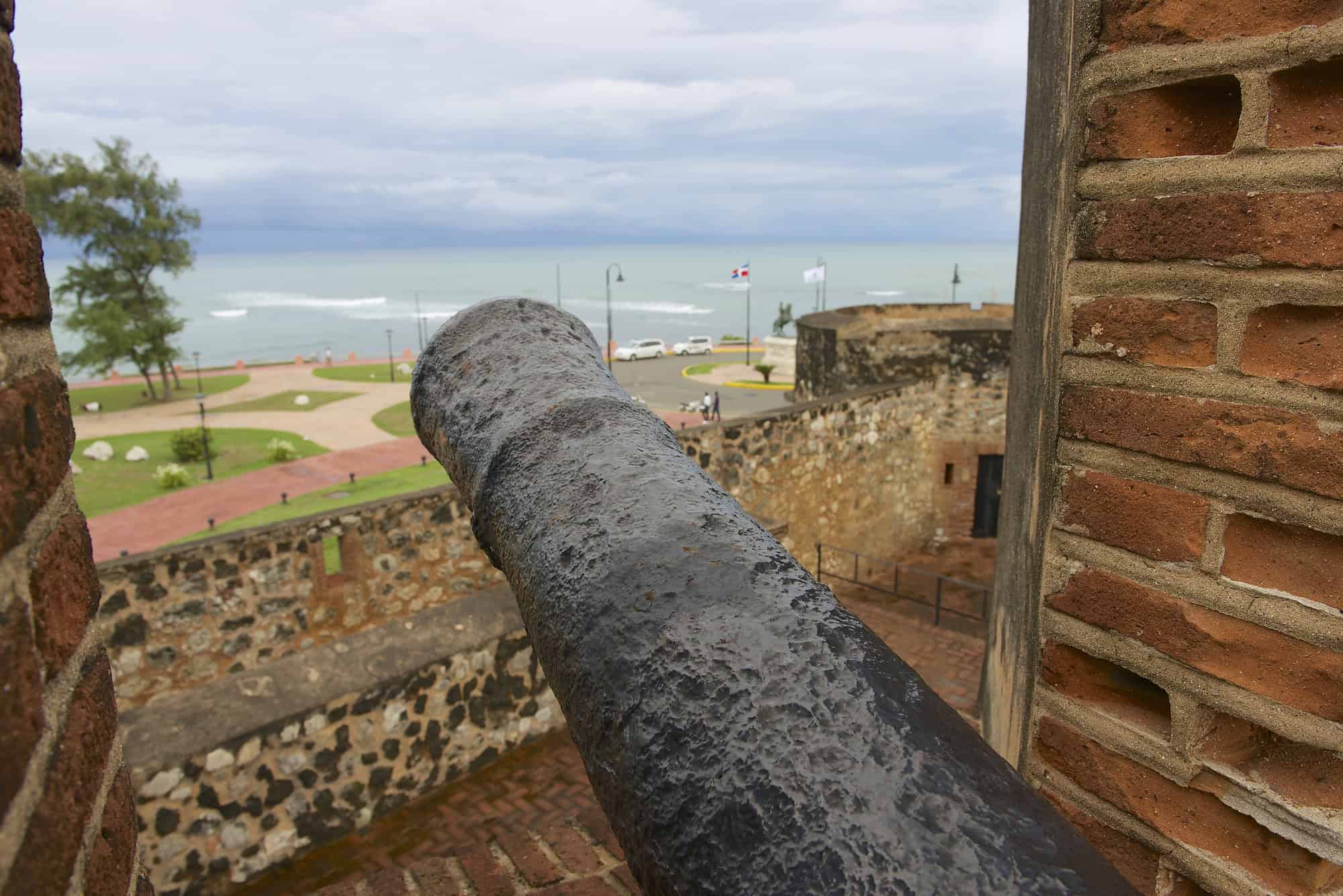 Fortaleza San Felipe overlooking the ocean in Puerto Plata