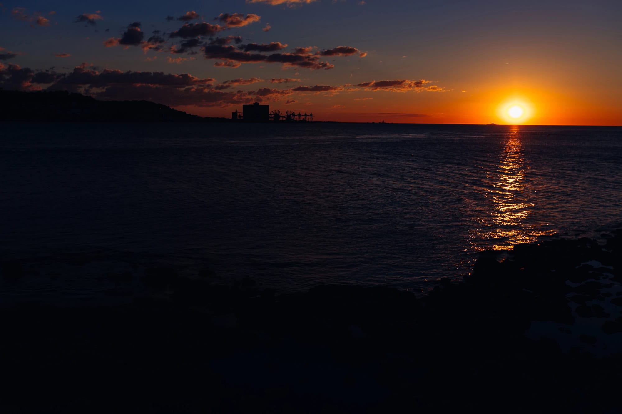 Sunset over the Puerto Plata Malecón